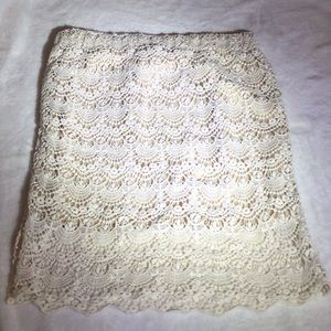 Forever 22 Lace stretch Pencil Skirt